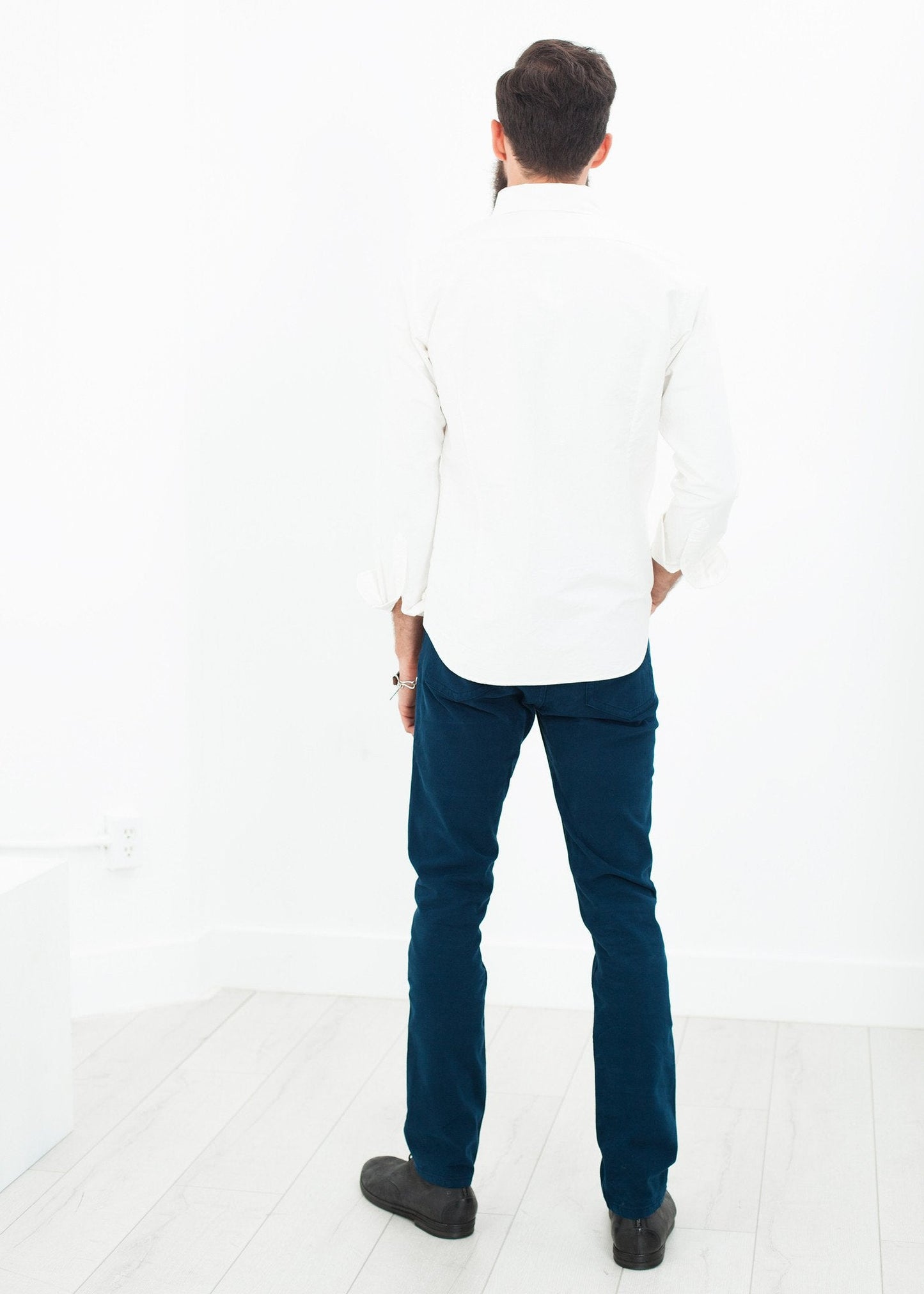Alex Twill Pant in Mariner - B